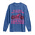 Breast Cancer Motorcycle Long Sleeve Shirt In October We Wear Pink Ride For A Cure - Wonder Print Shop