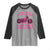 Breast Cancer Motorcycle Raglan Shirt In October We Wear Pink Ride For A Cure - Wonder Print Shop