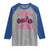 Breast Cancer Motorcycle Raglan Shirt In October We Wear Pink Ride For A Cure - Wonder Print Shop