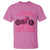 Breast Cancer Motorcycle T Shirt In October We Wear Pink Ride For A Cure - Wonder Print Shop