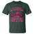 Breast Cancer Motorcycle T Shirt In October We Wear Pink Ride For A Cure - Wonder Print Shop