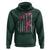 Firefighter Breast Cancer Awareness Hoodie Fight For A Cure American Flag - Wonder Print Shop