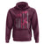 Firefighter Breast Cancer Awareness Hoodie Fight For A Cure American Flag - Wonder Print Shop