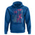 Firefighter Breast Cancer Awareness Hoodie Fight For A Cure American Flag - Wonder Print Shop