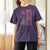 Firefighter Breast Cancer Awareness T Shirt For Women Fight For A Cure American Flag - Wonder Print Shop