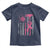 Firefighter Breast Cancer Awareness Toddler T Shirt Fight For A Cure American Flag - Wonder Print Shop