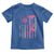 Firefighter Breast Cancer Awareness Toddler T Shirt Fight For A Cure American Flag - Wonder Print Shop
