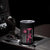 Firefighter Breast Cancer Awareness Tumbler Cup Fight For A Cure American Flag - Wonder Print Shop