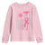 Firefighter Breast Cancer Awareness Youth Sweatshirt Fight For A Cure American Flag - Wonder Print Shop