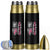 Back The Pink Ribbon Breast Cancer Awareness Bullet Tumbler American Flag - Wonder Print Shop