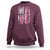 Back The Pink Ribbon Breast Cancer Awareness Sweatshirt American Flag - Wonder Print Shop