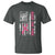Back The Pink Ribbon Breast Cancer Awareness T Shirt American Flag - Wonder Print Shop