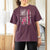 Back The Pink Ribbon Breast Cancer Awareness T Shirt For Women American Flag - Wonder Print Shop