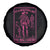 Cowgirl Breast Cancer Spare Tire Cover Beautiful Day To Kill Cancer Vintage Western Pink - Wonder Print Shop