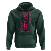 Cowgirl Breast Cancer Hoodie Beautiful Day To Kill Cancer Vintage Western Pink - Wonder Print Shop
