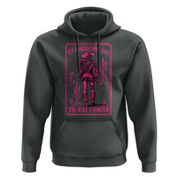 Cowgirl Breast Cancer Hoodie Beautiful Day To Kill Cancer Vintage Western Pink - Wonder Print Shop