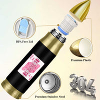 Breast Cancer Awareness Bullet Tumbler Queen Of Pink Ribbon Blackjack Cards Poker - Wonder Print Shop