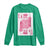 Breast Cancer Awareness Long Sleeve Shirt Queen Of Pink Ribbon Blackjack Cards Poker - Wonder Print Shop