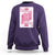 Breast Cancer Awareness Sweatshirt Queen Of Pink Ribbon Blackjack Cards Poker - Wonder Print Shop