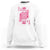 Breast Cancer Awareness Sweatshirt Queen Of Pink Ribbon Blackjack Cards Poker - Wonder Print Shop
