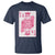 Breast Cancer Awareness T Shirt Queen Of Pink Ribbon Blackjack Cards Poker - Wonder Print Shop