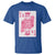 Breast Cancer Awareness T Shirt Queen Of Pink Ribbon Blackjack Cards Poker - Wonder Print Shop