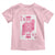 Breast Cancer Awareness Toddler T Shirt Queen Of Pink Ribbon Blackjack Cards Poker - Wonder Print Shop