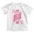 Breast Cancer Awareness Toddler T Shirt Queen Of Pink Ribbon Blackjack Cards Poker - Wonder Print Shop