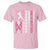 Baseball Breast Cancer T Shirt Pink Ribbon Strike Out Breast Cancer American Flag - Wonder Print Shop