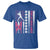 Baseball Breast Cancer T Shirt Pink Ribbon Strike Out Breast Cancer American Flag - Wonder Print Shop