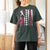 Baseball Breast Cancer T Shirt For Women Pink Ribbon Strike Out Breast Cancer American Flag - Wonder Print Shop