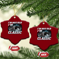 Vintage I'm Not Old I'm Classic Ceramic Ornament Funny Car Graphic Racing Drift Car
