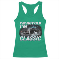 Vintage I'm Not Old I'm Classic Racerback Tank Top Funny Car Graphic Racing Drift Car