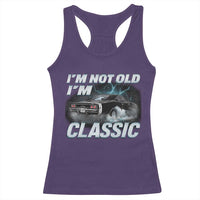 Vintage I'm Not Old I'm Classic Racerback Tank Top Funny Car Graphic Racing Drift Car