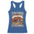 Funny Gambling Racerback Tank Top Only A Problem If You're Losing Vintage Bootleg - Wonder Print Shop