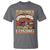 Funny Gambling T Shirt Only A Problem If You're Losing Vintage Bootleg - Wonder Print Shop