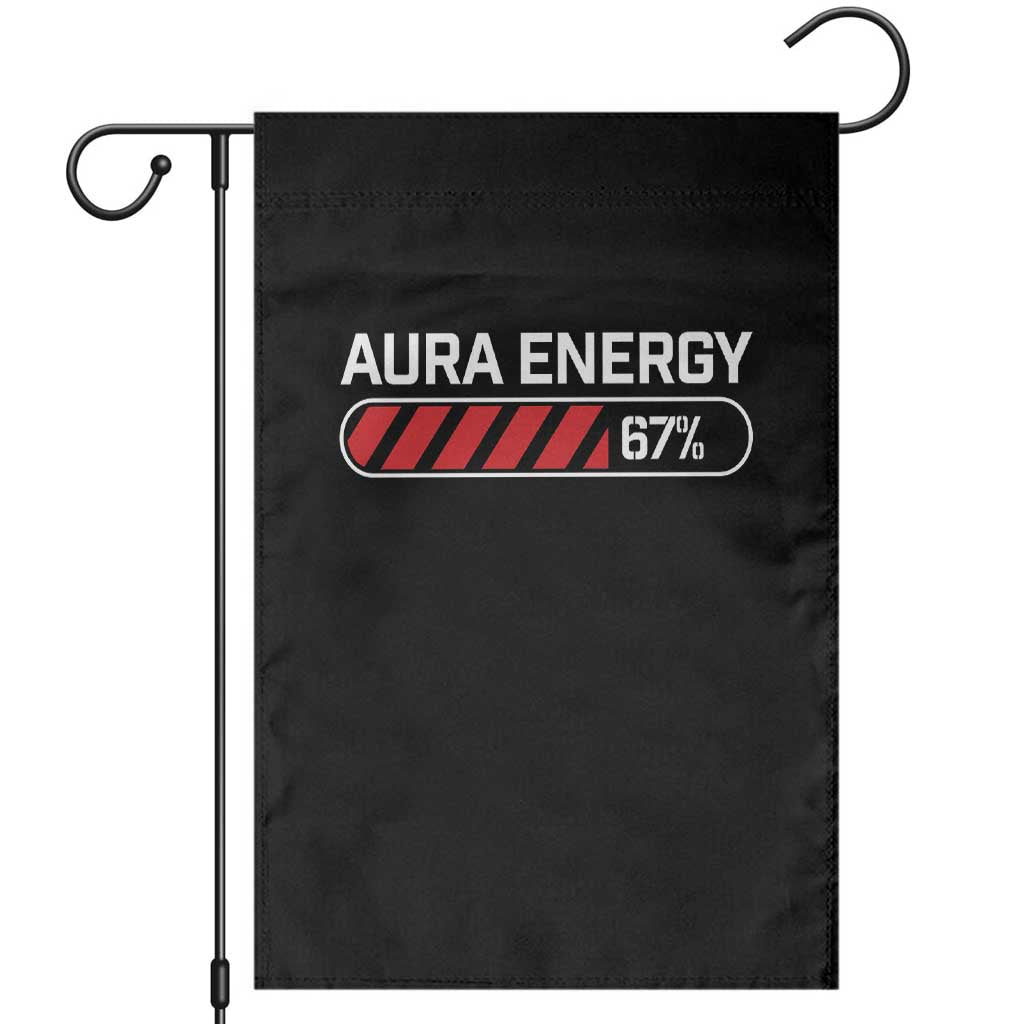 Funny Six Seven Garden Flag Aura Energy at 67 Meme Gen Alpha Slang - Wonder Print Shop