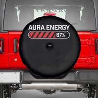 Funny Six Seven Spare Tire Cover Aura Energy at 67 Meme Gen Alpha Slang - Wonder Print Shop