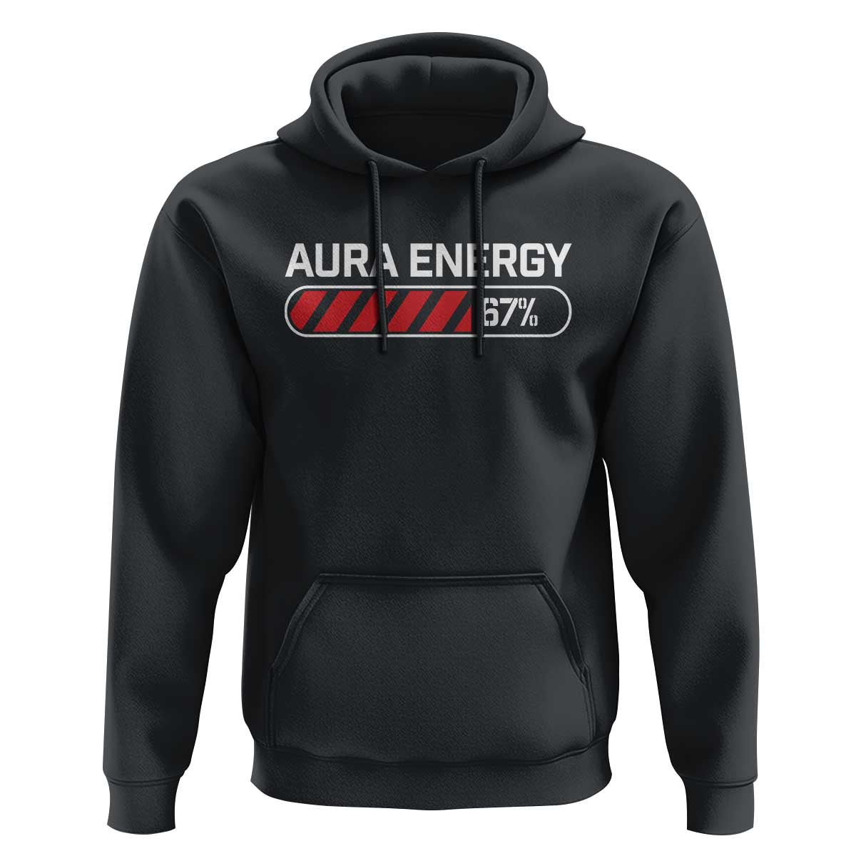 Funny Six Seven Hoodie Aura Energy at 67 Meme Gen Alpha Slang - Wonder Print Shop