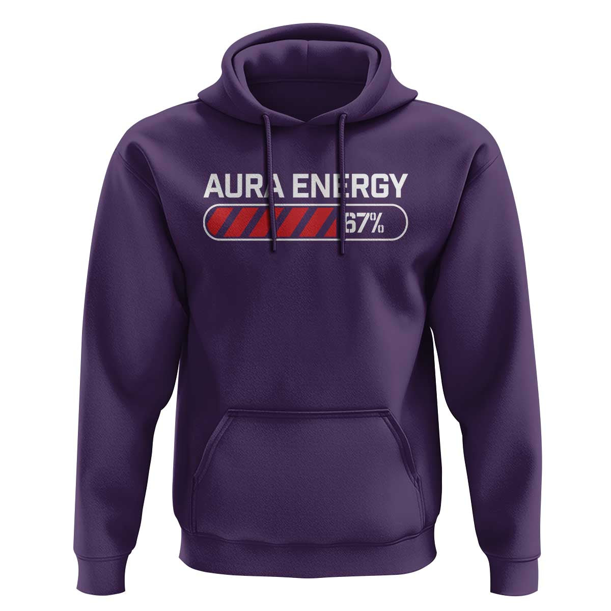 Funny Six Seven Hoodie Aura Energy at 67 Meme Gen Alpha Slang - Wonder Print Shop