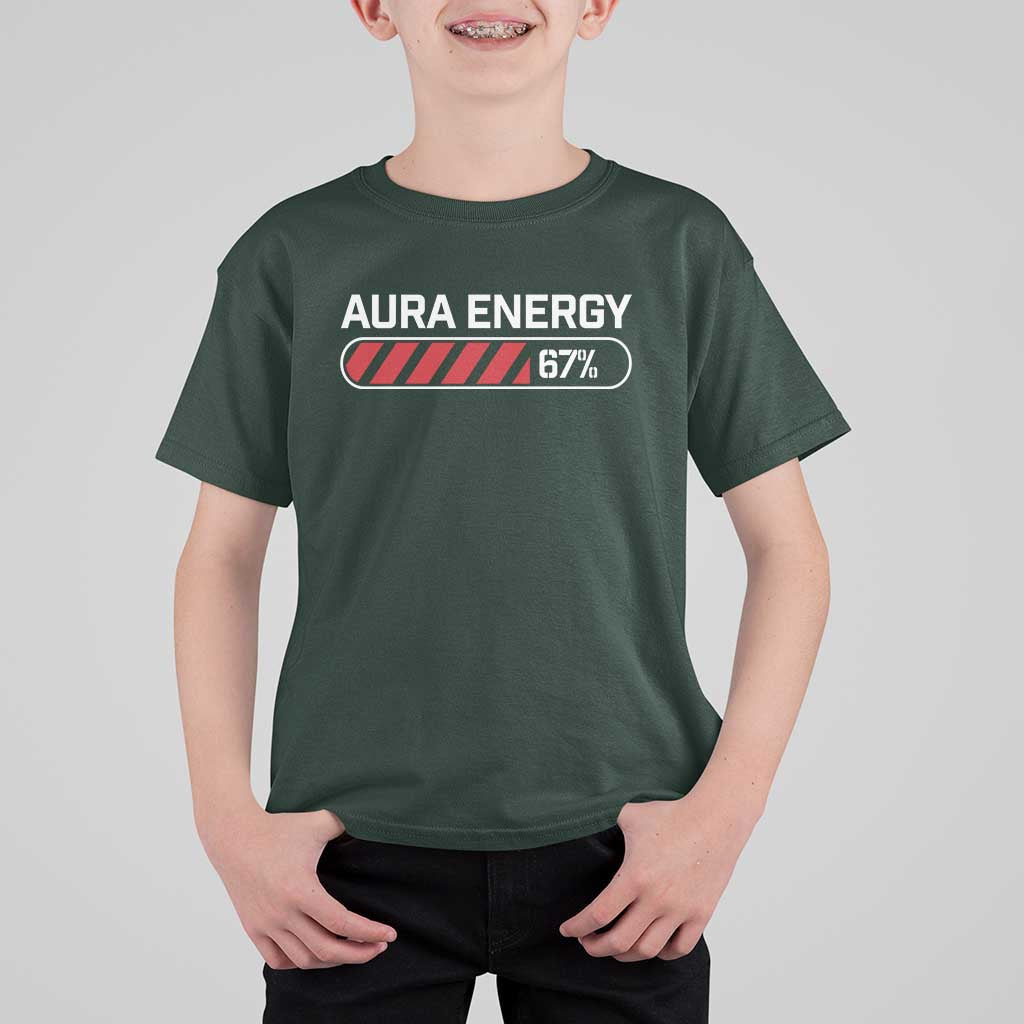 Funny Six Seven T Shirt For Kid Aura Energy at 67 Meme Gen Alpha Slang - Wonder Print Shop