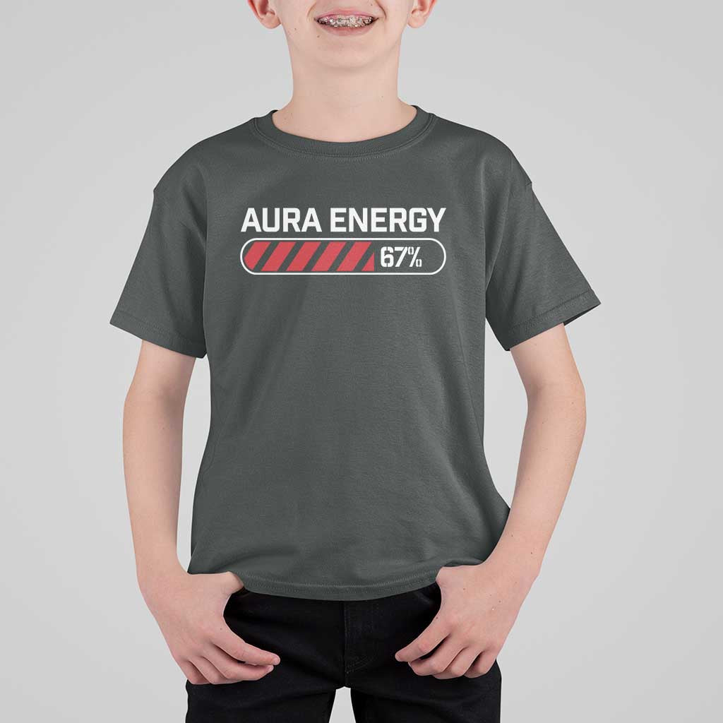Funny Six Seven T Shirt For Kid Aura Energy at 67 Meme Gen Alpha Slang - Wonder Print Shop