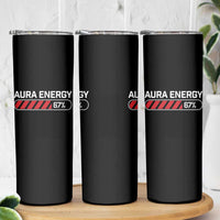 Funny Six Seven Skinny Tumbler Aura Energy at 67 Meme Gen Alpha Slang - Wonder Print Shop