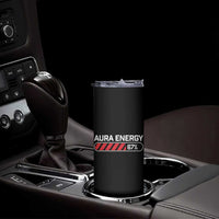 Funny Six Seven Skinny Tumbler Aura Energy at 67 Meme Gen Alpha Slang - Wonder Print Shop