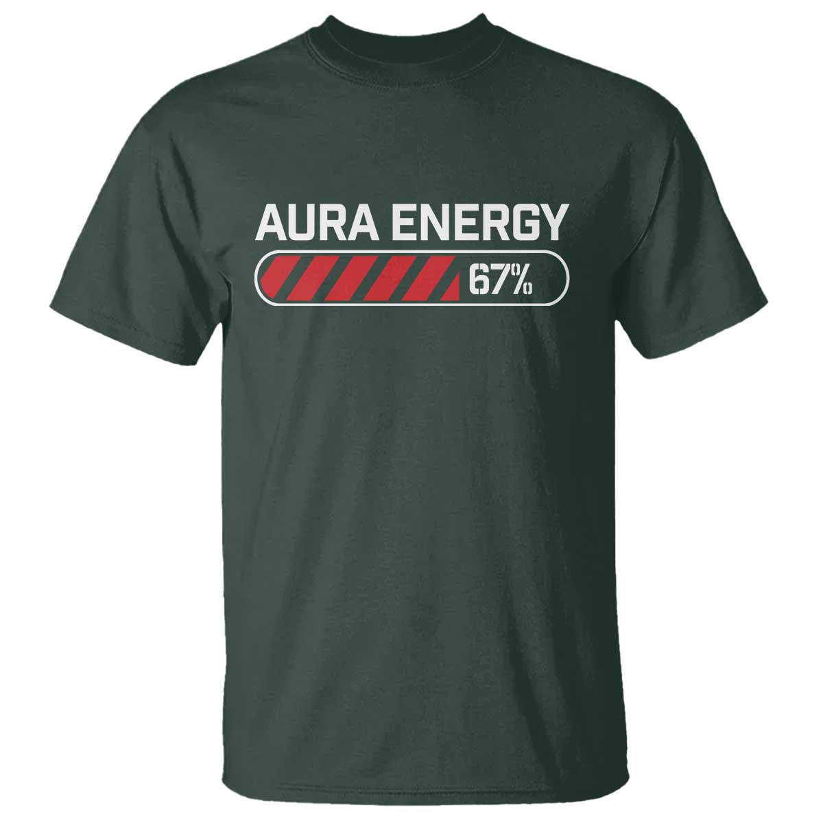 Funny Six Seven T Shirt Aura Energy at 67 Meme Gen Alpha Slang - Wonder Print Shop