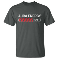 Funny Six Seven T Shirt Aura Energy at 67 Meme Gen Alpha Slang - Wonder Print Shop