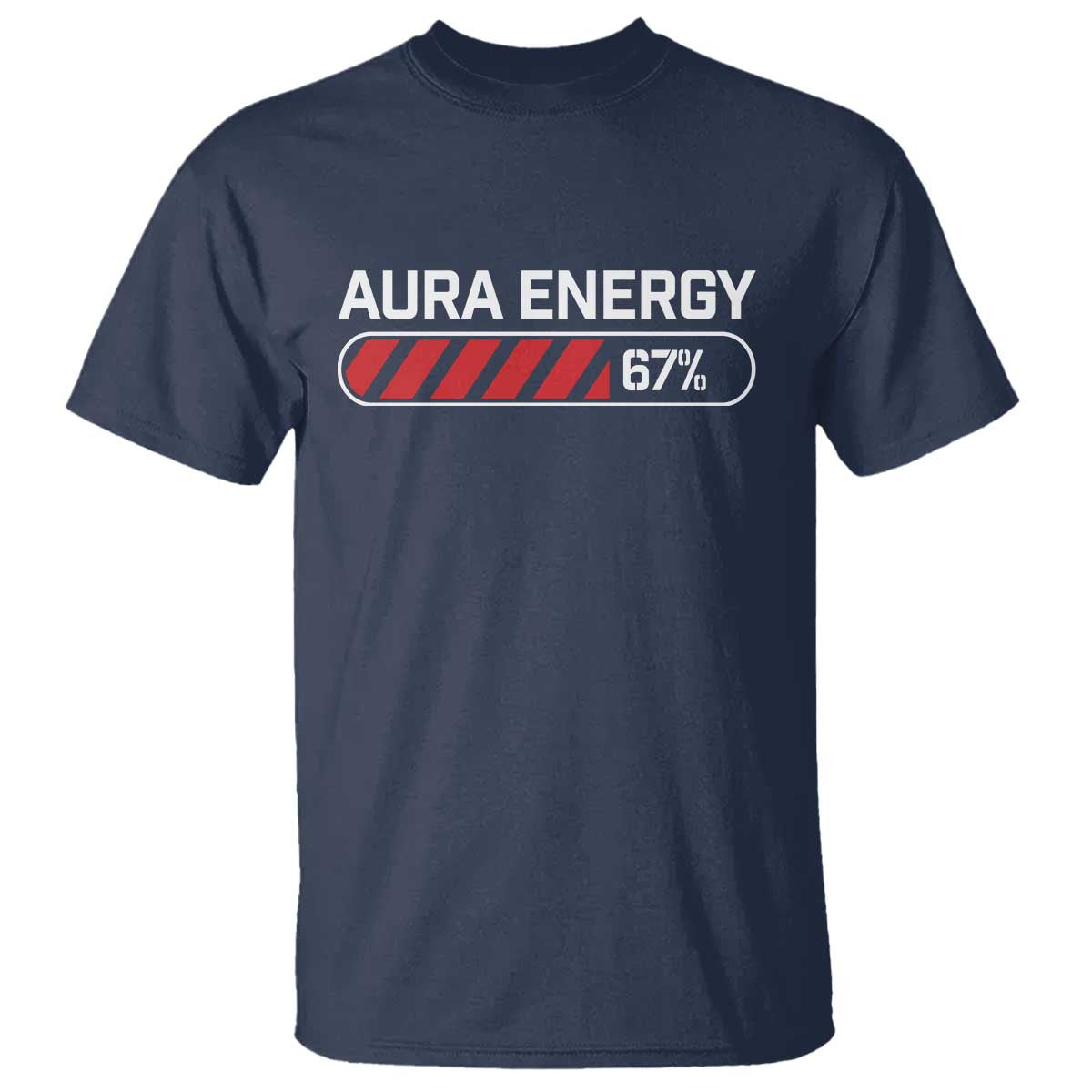 Funny Six Seven T Shirt Aura Energy at 67 Meme Gen Alpha Slang - Wonder Print Shop