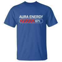 Funny Six Seven T Shirt Aura Energy at 67 Meme Gen Alpha Slang - Wonder Print Shop