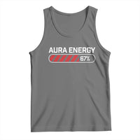 Funny Six Seven Tank Top Aura Energy at 67 Meme Gen Alpha Slang - Wonder Print Shop