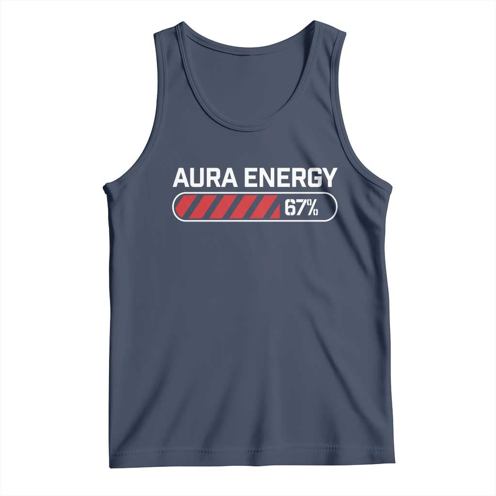 Funny Six Seven Tank Top Aura Energy at 67 Meme Gen Alpha Slang - Wonder Print Shop